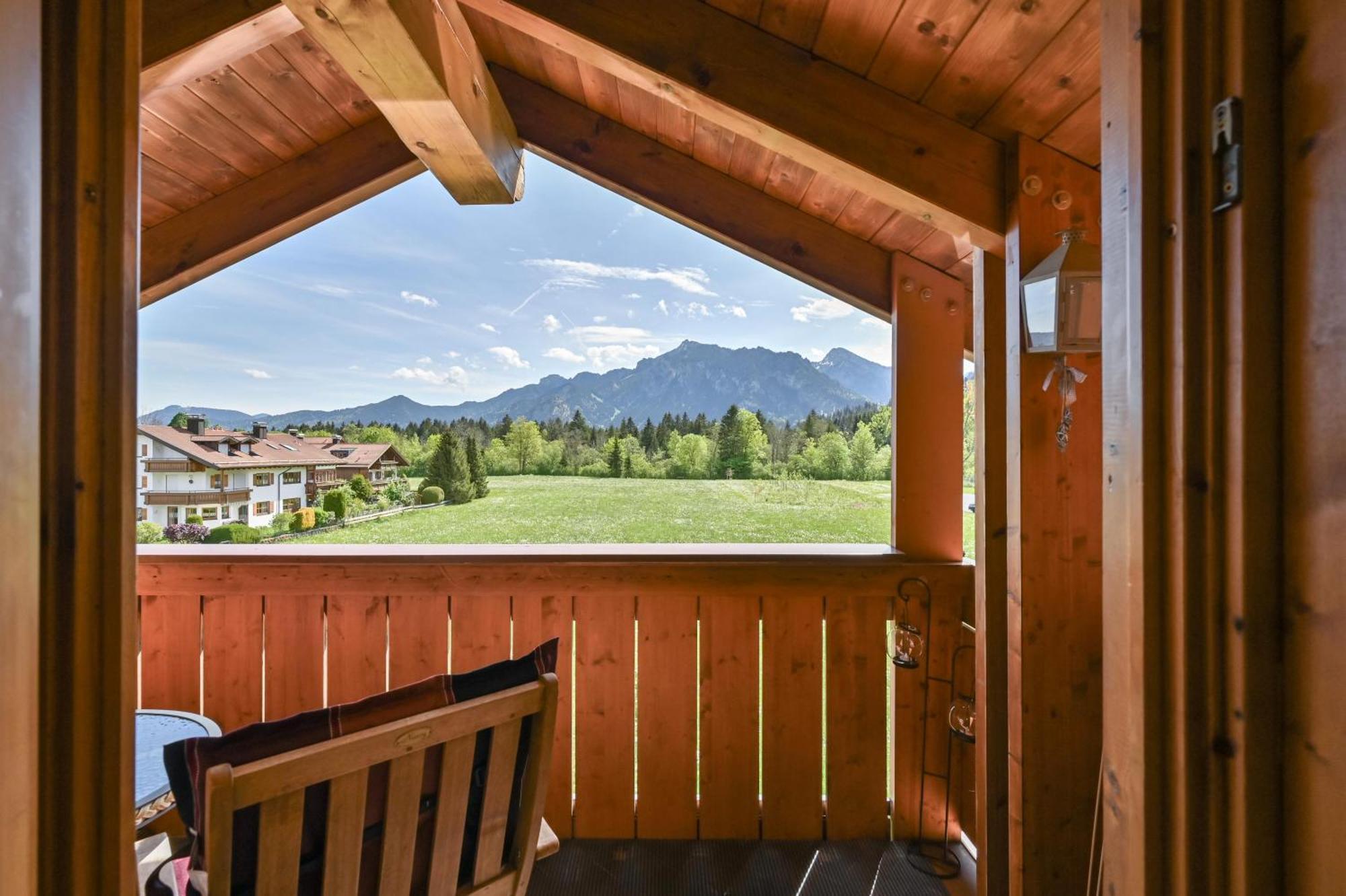 Chalet Im Haus Schlossblick Füssen Екстериор снимка